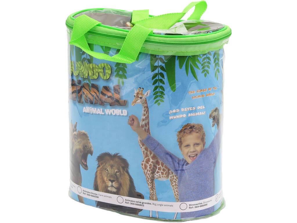 Animaux Jungle Monde Animal 60 Pièces