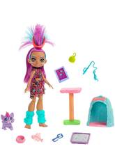 Cave Club Mu�eca Roaralai Cat Condo Mattel GNL95