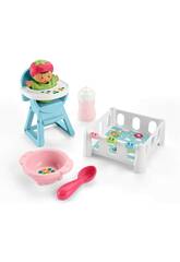 Little People Set de Bébés Manger et Dormir Mattel GKP65