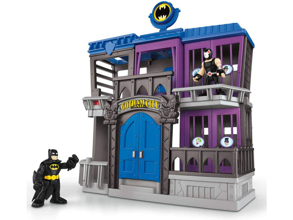Imaginext Prisión Gotham City con Figuras Mattel W9642