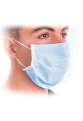 Hygienische Schutzmaske für Erwachsene 3 Filter Blau Kamabu 90002