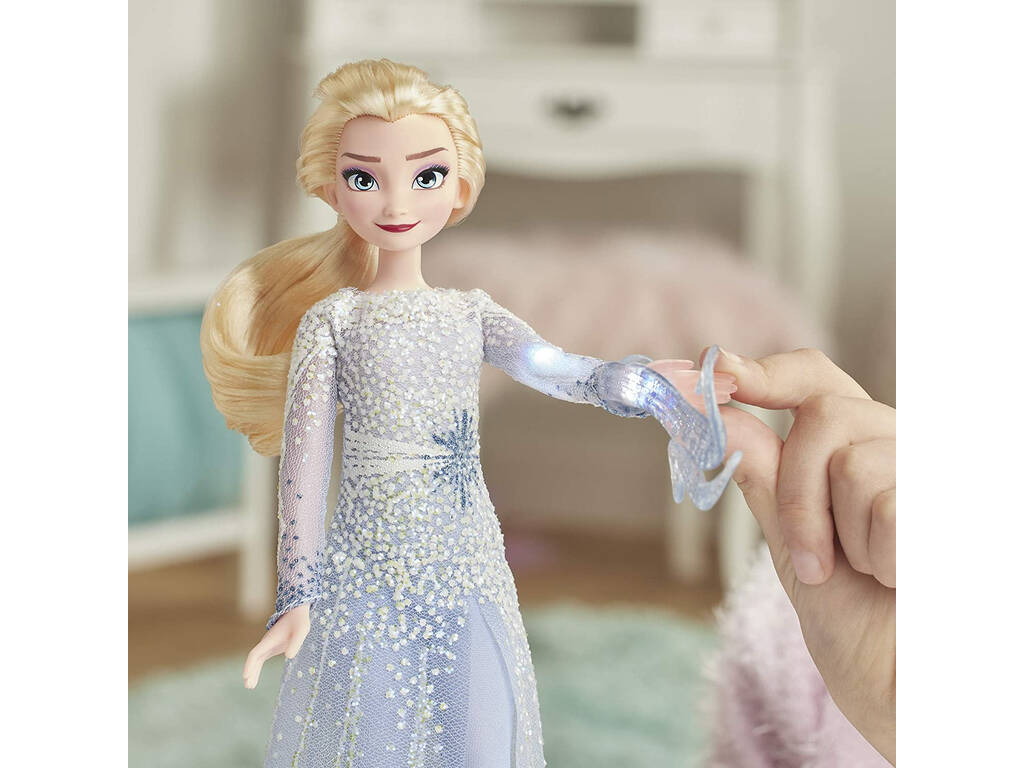 Frozen II Elsa Descobrimento Mágico Hasbro E8569