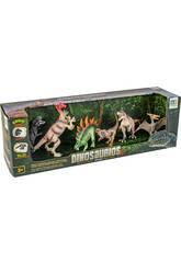 Set 6 Dinosaures avec Ptranodon