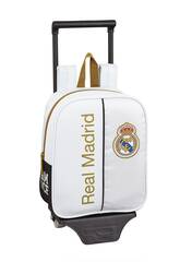 Kindergarten Real Madrid 1ª Aufrüstung Rucksack mit Trolley Safta 611954280