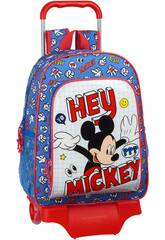 Mochila com Carro Mickey Mouse Safta 612014313