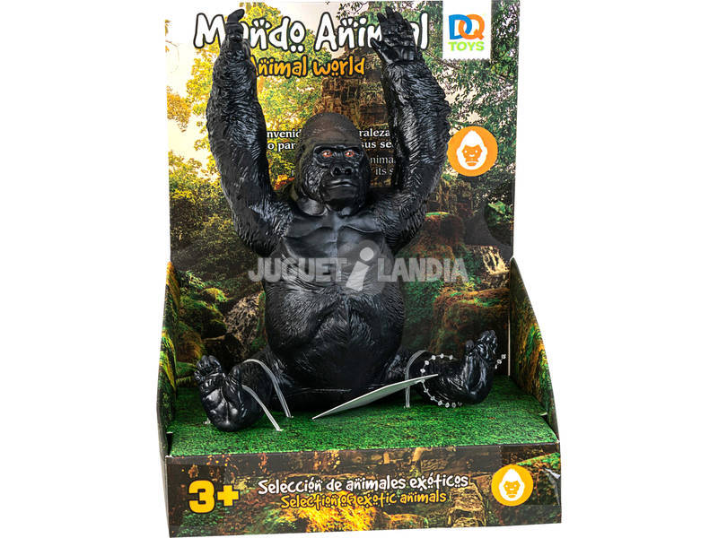 Mundo Animal Figura Gorila 15 cm.
