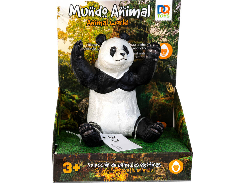 Mundo Animal Figura Urso Panda 12 cm.