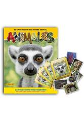 Animais 2020 Pack 2 Álbuns e 6 Envelopes Panini