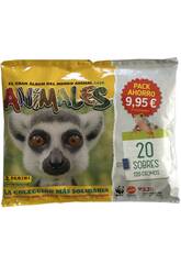 Animaux 2020 Pack Épargne 20 Paquets Panini