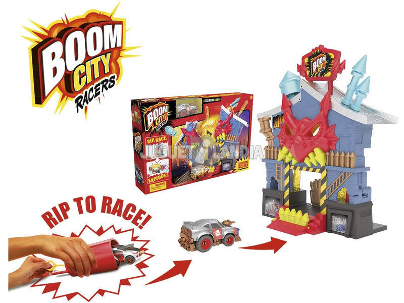 Boom City Racers Set De Explosão Giochi Preziosi BMC02000