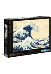 Puzzle 1000 Hokusai: Die Grosse Welle Clementoni 39378