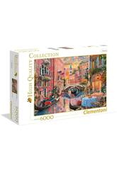 Puzzle 6000 Abenddämmerung in Venedig Clementoni 36524