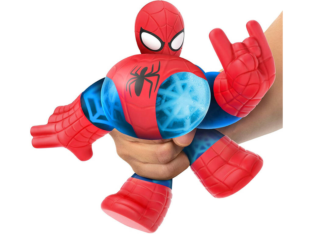 Goo Jit Zu Pack 2 Helden Marvel Spiderman Vs Venom Bandai CO41146