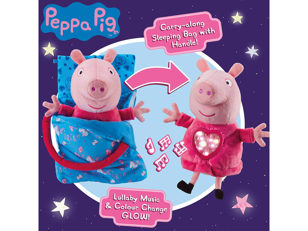 Peppa Pig Soirée Pyjama. Bandai CO06926