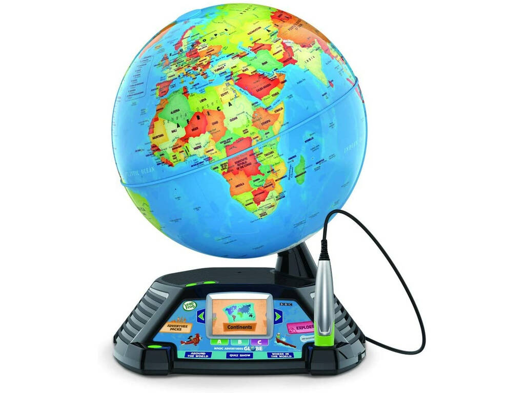VTech - Globe terrestre interactif multimédia. 11 catégories de