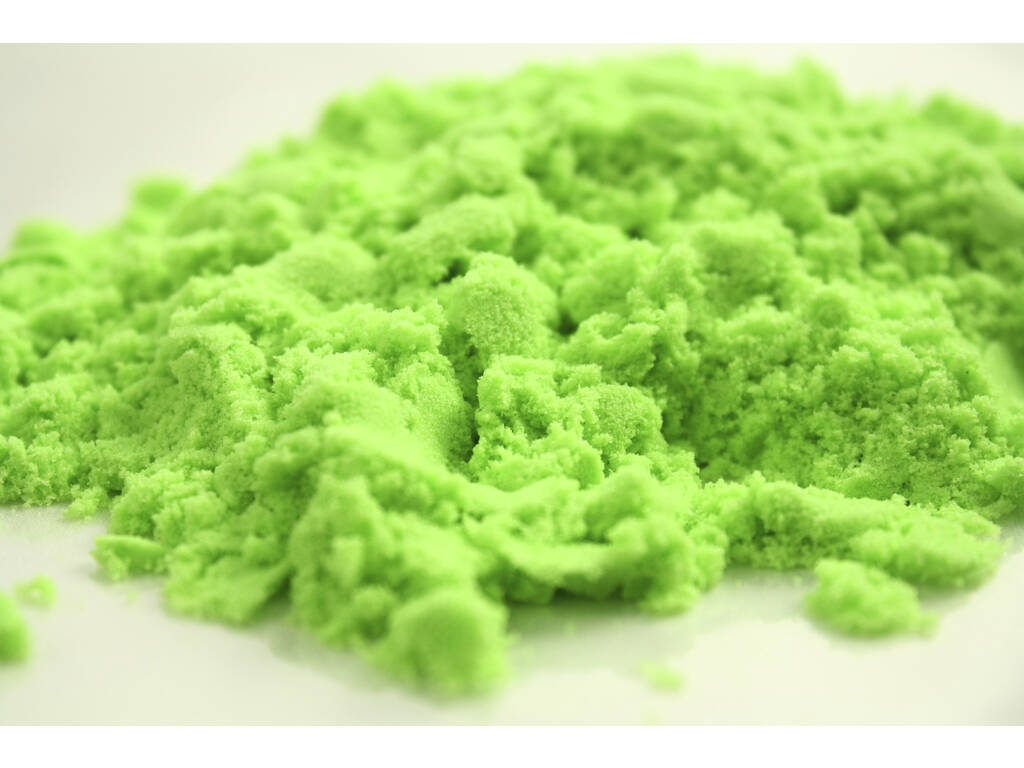 Magischer Sand 700gr. Grün mit Zubehör 17 Stücke