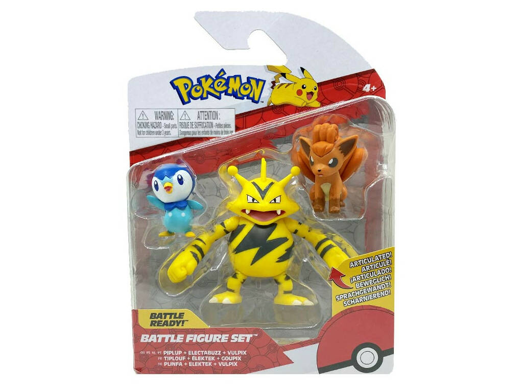 Pokémon Multipack 3 Figurines Bizak 63227225