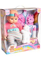 Poup�e 35 cm. avec Animal de Compagnie