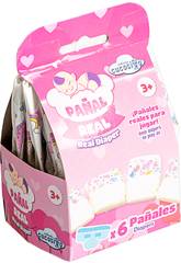 Pack 6 Couches pour Poup�e de B�b�