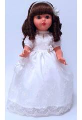 Mariquita Pérez Vinyle Communion Organdí Blanc Mariquita Pérez MP60018
