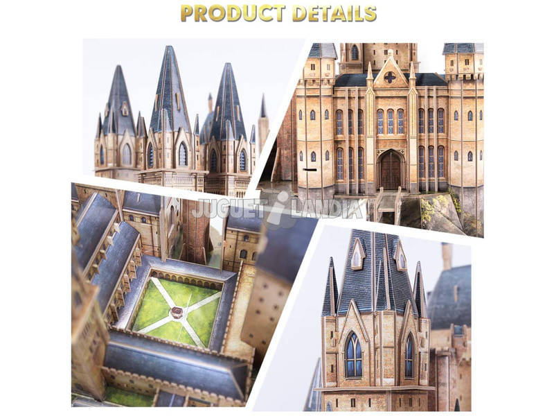 Harry Potter Puzzle 3D Torre di Astronomia di Hogwarts World Brands DS1012H