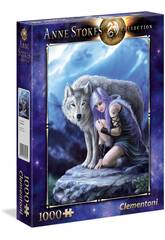 Puzzle 1000 Anne Stokes Protector Clementoni 39465