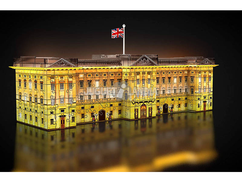 Puzzle 3D Le Palais de Buckingham avec des Lumières Ravensburger 12529