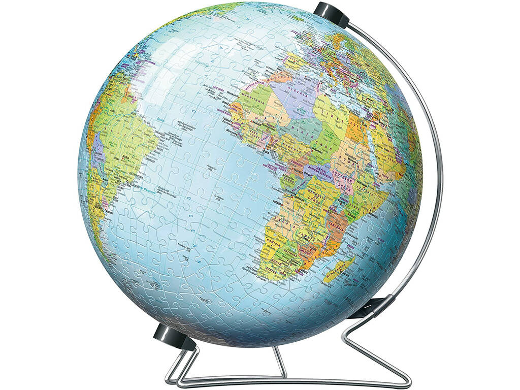 Puzzle 3D Globe Terrestre 540 Pièces Ravensburger 12436