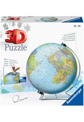 Puzzle 3D Globo 540 Piezas Ravensburger 12436
