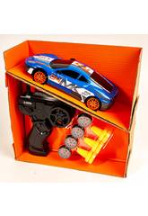 Télécommande 1:24 Voiture de Drift avec des Accessoires 2.4 G MK De Couleur Bleue