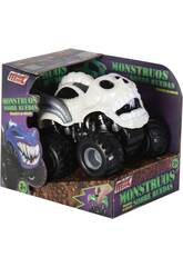 Coche Friccin Monstruos Sobre Ruedas Blanco