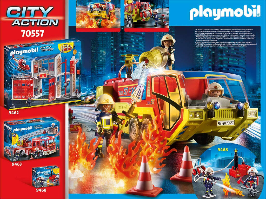Playmobil City Action Operation Rettungsfeuerwehr-Truck 70557