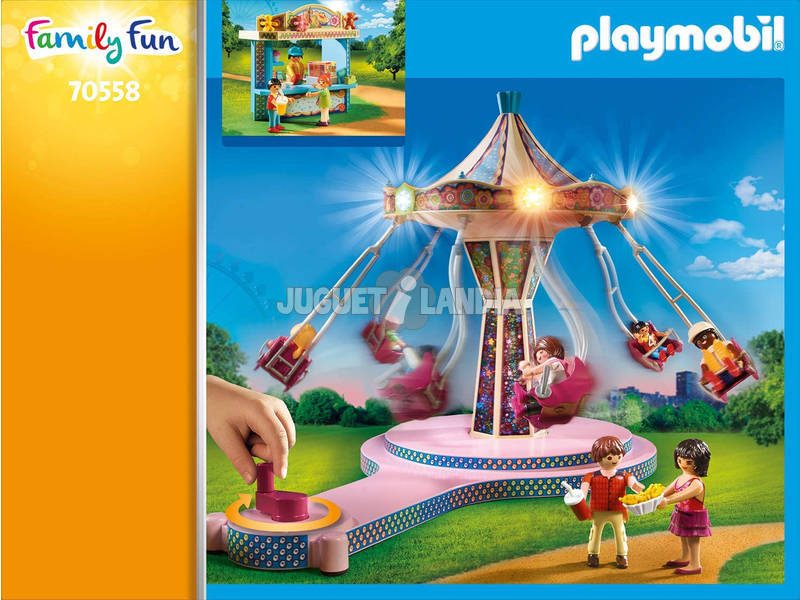 Playmobil Family Fun Grand Parc d'Attractions 70558