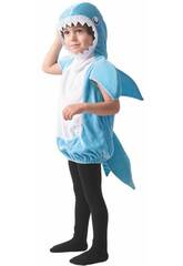 Baby Blauer Hai Kostüm Größe S