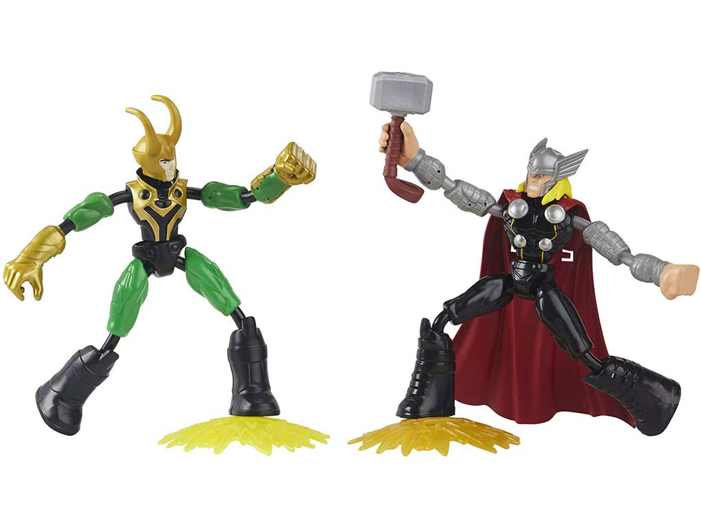 Avengers Bend And Flex Thor Vs Loki Hasbro F0245