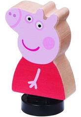 Peppa Pig A Casa de Madeira com Figura e Mobiliário Bandai CO07213 -  Juguetilandia