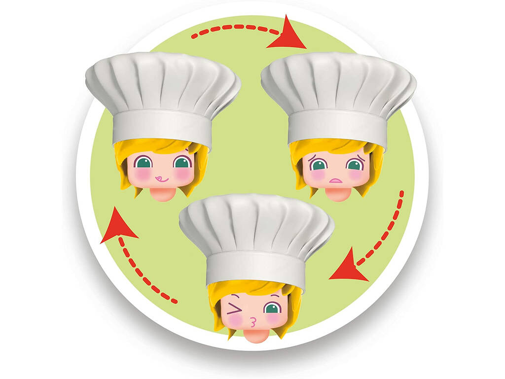 Figura Pin y Pon Profesiones Chef Famosa 700016289