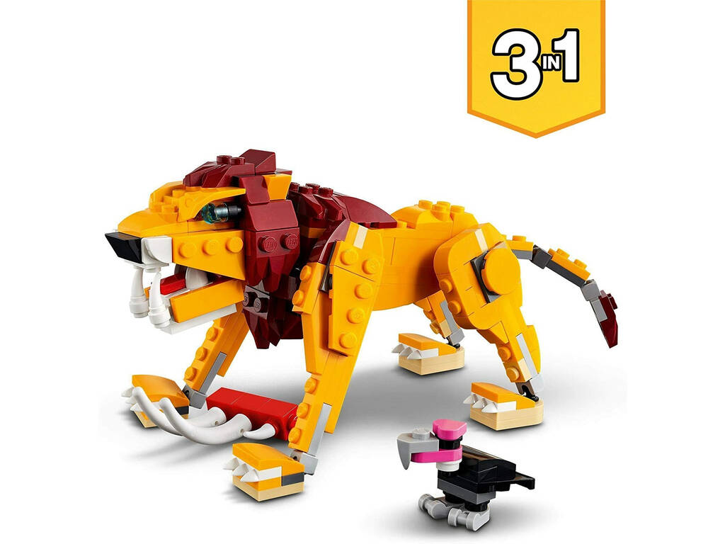 Lego Creator leone selvaggio 31112