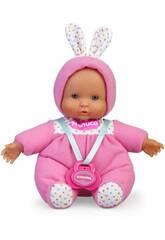 Nenuco Mini Baby Pijama Cor-de-rosa E Branco Famosa 700016284