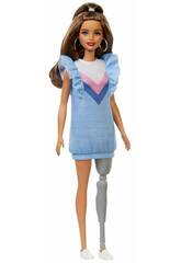 Barbie Fashionista Prosthetisches Bein Mattel GYB08