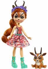 Enchantimals Mu�eca Gabriela Gazelle y Spotter Mattel GTM26
