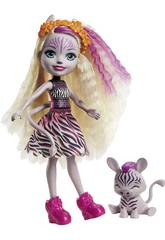 Enchantimals Mu�eca Zadie Zebra y Ref Mattel GTM27