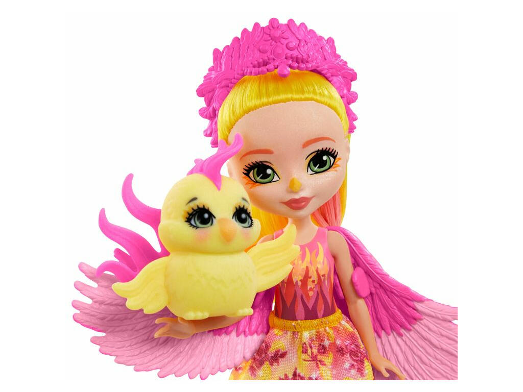 Enchantimals Bambola Falon Phoenix e Sinrise di Mattel GYJ04