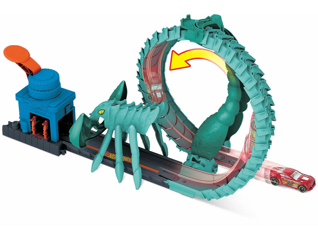 Hot Wheels City vs Toxic Creatures Attaque de Scorpion Toxique Mattel GTT67