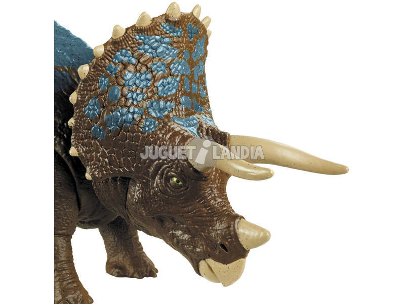 Jurassic World Dinosonido Triceratops Total Control Mattel GVH66