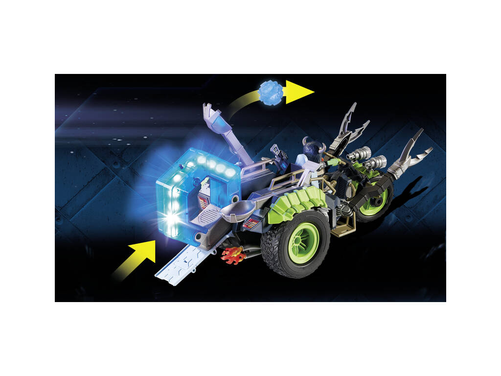 Playmobil TopAgents Spyteam Artic Rebels Triciclo di ghiaccio 70232