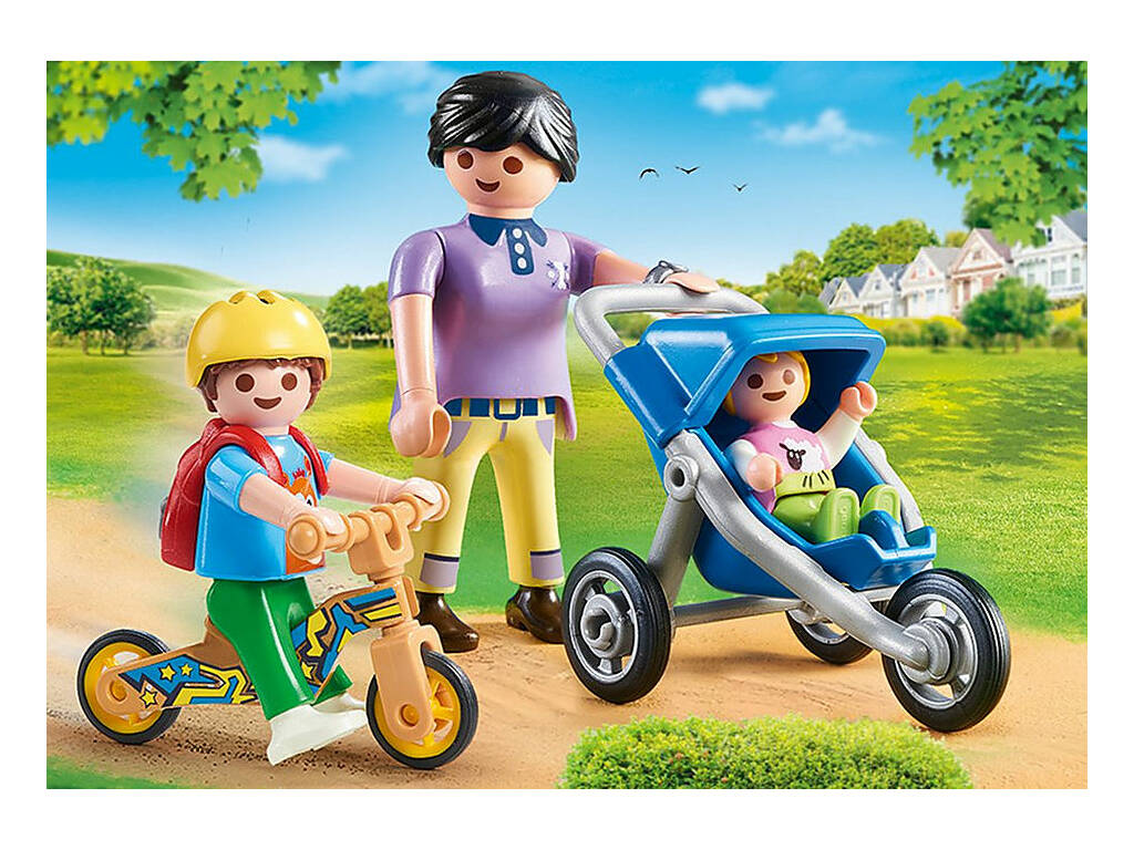 Playmobil Mutter mit Kinder 70284