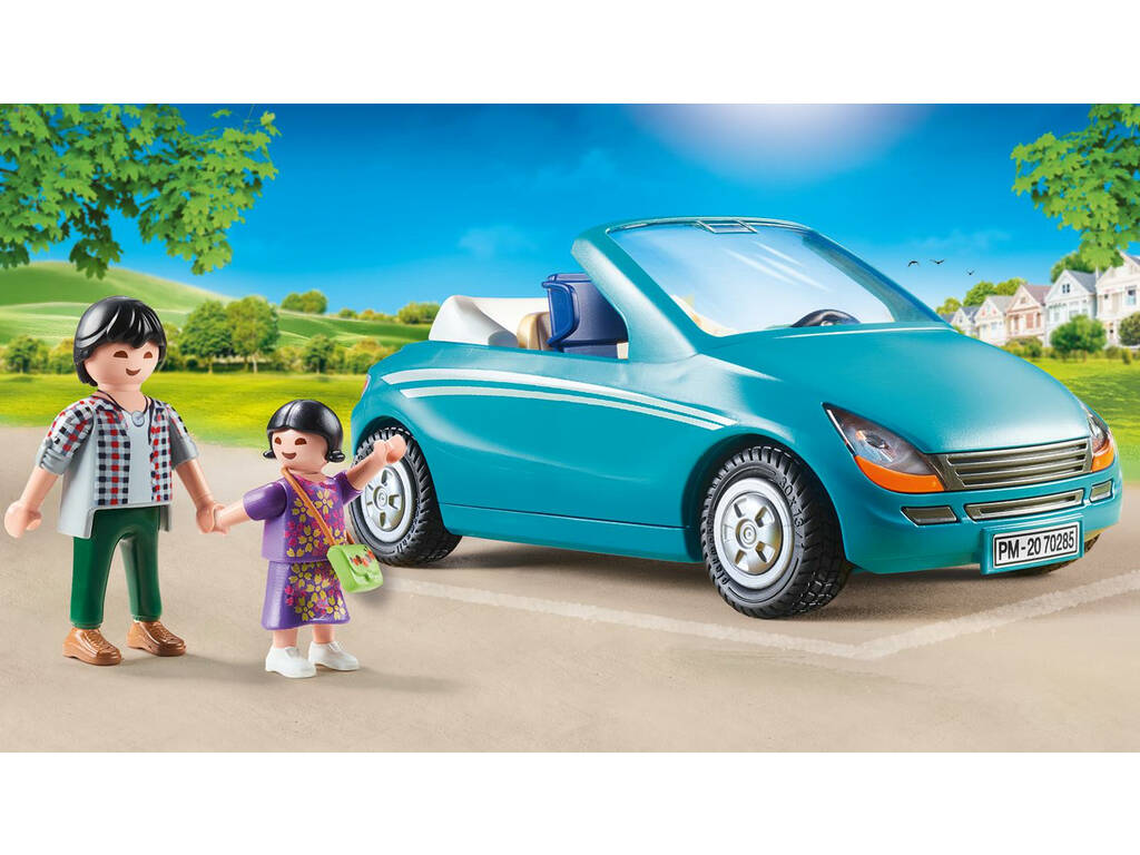 Playmobil City Life Famiglia con auto 70285