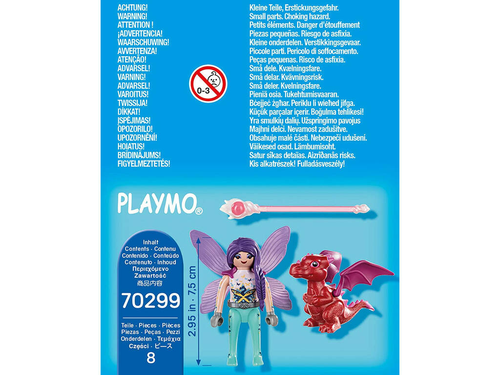 Playmobil fata con bebé drago 70299