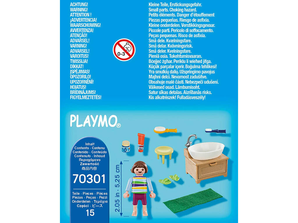 Playmobil Fille avec évier 70301